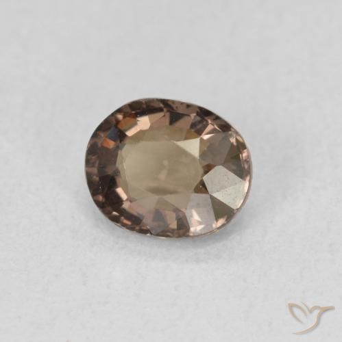 1.03 ct Brown Color-Change Garnet Stone, Natural Color-Change Garnet in Oval Facet Shape for Sale