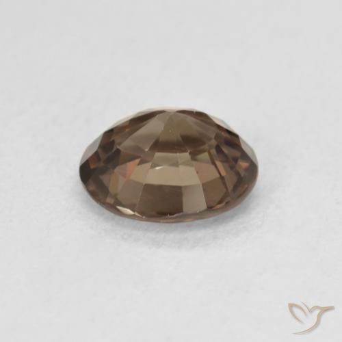 Color-Change Garnet Gemstone in 6.9 x 5.9 mm Size for Sale, Color-Change Garnet Stone in Medium Brown Color