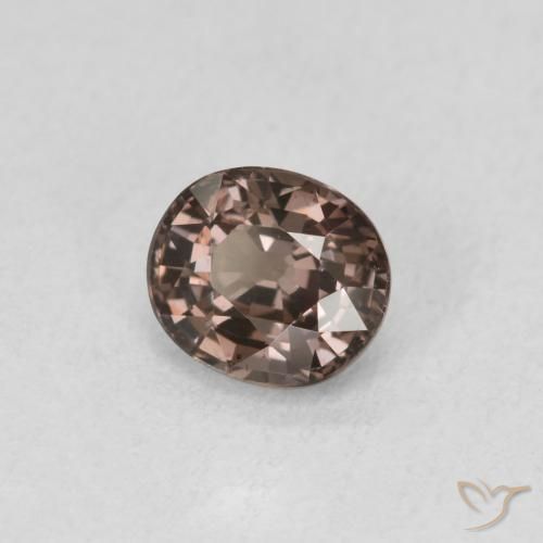 1.03 ct Brown Color-Change Garnet Stone, Natural Color-Change Garnet in Oval Facet Shape for Sale