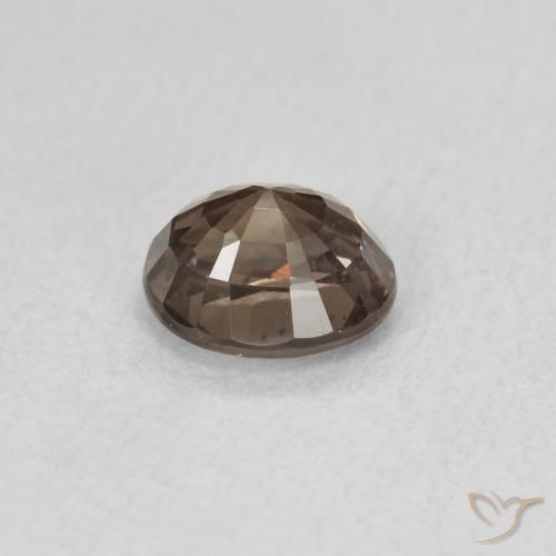 Color-Change Garnet Gemstone in 6 x 5.2 mm Size for Sale, Color-Change Garnet Stone in Medium Light Brown Color