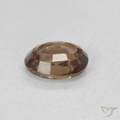 Color-Change Garnet Gemstone in 7 x 5 mm (calibrated) Size for Sale, Color-Change Garnet Stone in Medium Brown Color