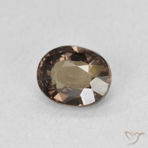 1.15 ct Brown Color-Change Garnet Stone, Natural Color-Change Garnet in Oval Facet Shape for Sale
