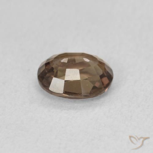Color-Change Garnet Gemstone in 6.5 x 5.2 mm Size for Sale, Color-Change Garnet Stone in Medium Brown Color