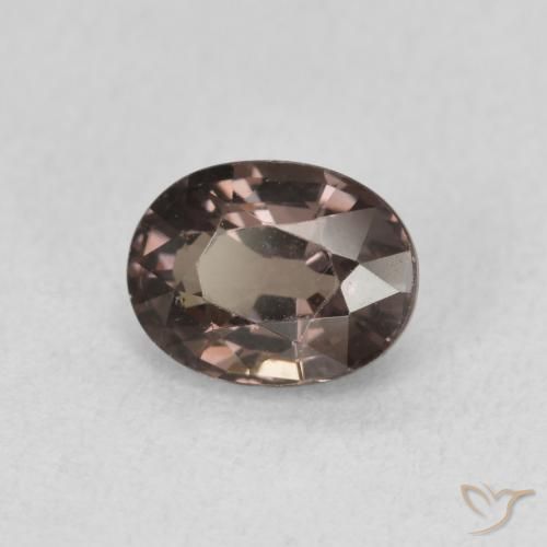 1.38 ct Brown Color-Change Garnet Stone, Natural Color-Change Garnet in Oval Facet Shape for Sale