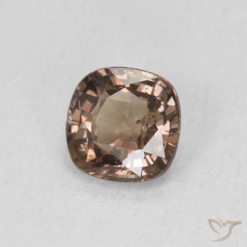 0.93 ct Brown Color-Change Garnet Stone, Natural Color-Change Garnet in Cushion-Cut Shape for Sale