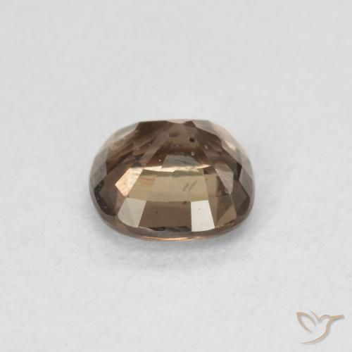 Color-Change Garnet Gemstone in 5.6 x 5.5 mm Size for Sale, Color-Change Garnet Stone in Medium Light Brown Color