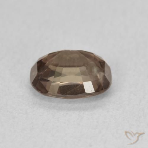 Color-Change Garnet Gemstone in 6.5 x 5.1 mm Size for Sale, Color-Change Garnet Stone in Medium Light Brown Color