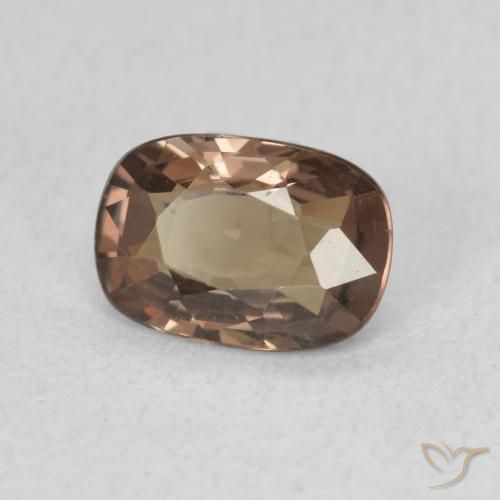 0.97 ct Brown Color-Change Garnet Stone, Natural Color-Change Garnet in Cushion-Cut Shape for Sale