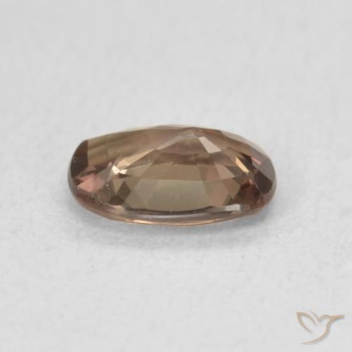 Color-Change Garnet Gemstone in 7 x 5 mm (calibrated) Size for Sale, Color-Change Garnet Stone in Medium Light Brown Color