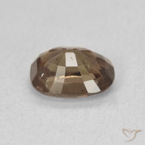 Color-Change Garnet Gemstone in 6.9 x 5.2 mm Size for Sale, Color-Change Garnet Stone in Warm Brown Color