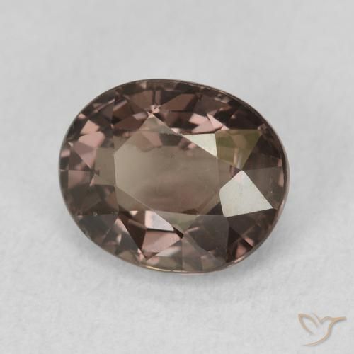 1.78 ct Brown Color-Change Garnet Stone, Natural Color-Change Garnet in Oval Facet Shape for Sale