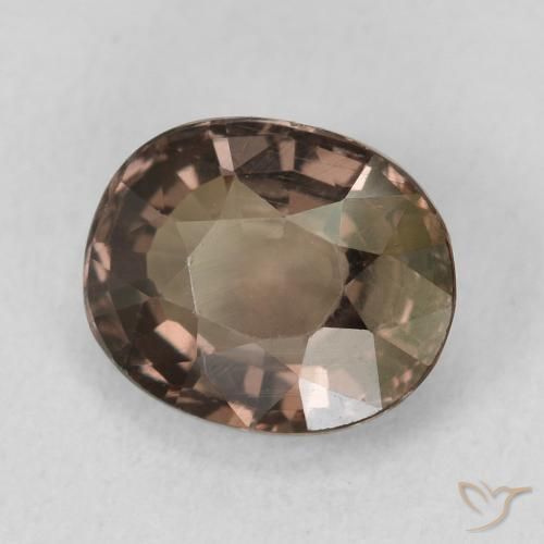 1.46 ct Brown Color-Change Garnet Stone, Natural Color-Change Garnet in Cushion-Cut Shape for Sale