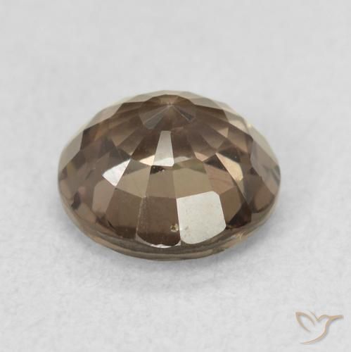 Color-Change Garnet Gemstone in 6 mm (calibrated) Size for Sale, Color-Change Garnet Stone in Medium Light Brown Color