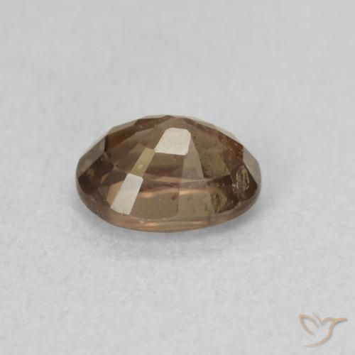 Color-Change Garnet Gemstone in 6.3 x 4.8 mm Size for Sale, Color-Change Garnet Stone in Medium Light Brown Color