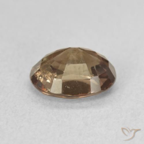 Color-Change Garnet Gemstone in 7.3 x 5.7 mm Size for Sale, Color-Change Garnet Stone in Medium Light Brown Color
