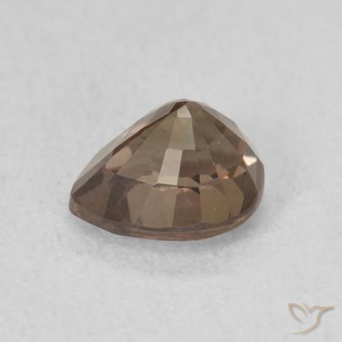 Color-Change Garnet Gemstone in 6 x 5.3 mm Size for Sale, Color-Change Garnet Stone in Dark Brown Color