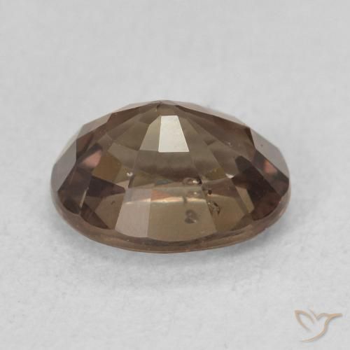 Color-Change Garnet Gemstone in 7.3 x 5.7 mm Size for Sale, Color-Change Garnet Stone in Dark Brown Color