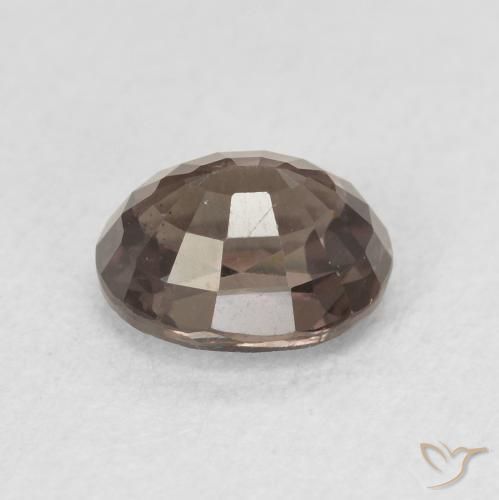 Color-Change Garnet Gemstone in 6.4 x 5.2 mm Size for Sale, Color-Change Garnet Stone in Medium Light Brown Color