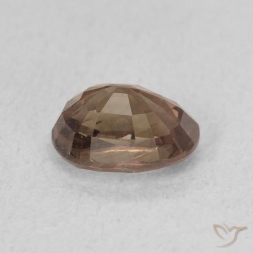 Color-Change Garnet Gemstone in 6.2 x 4.6 mm Size for Sale, Color-Change Garnet Stone in Dark Brown Color