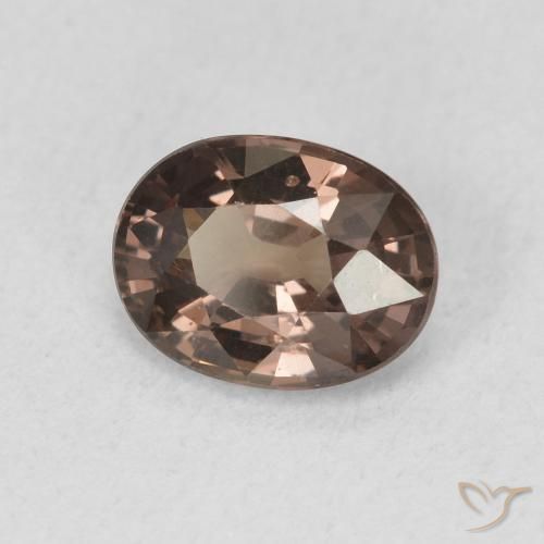 1.21 ct Brown Color-Change Garnet Stone, Natural Color-Change Garnet in Oval Facet Shape for Sale