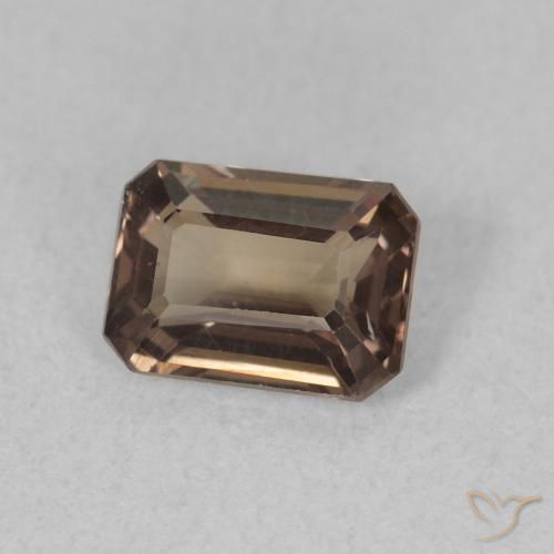 1.08 ct Brown Color-Change Garnet Stone, Natural Color-Change Garnet in Octagon Step Cut Shape for Sale