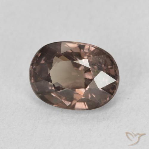 1.47 ct Brown Color-Change Garnet Stone, Natural Color-Change Garnet in Oval Facet Shape for Sale