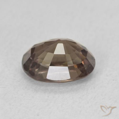 Color-Change Garnet Gemstone in 7.3 x 5.4 mm Size for Sale, Color-Change Garnet Stone in Dark Brown Color