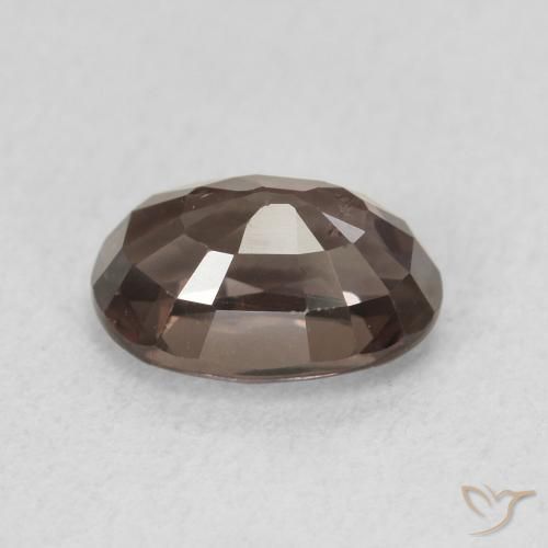 Color-Change Garnet Gemstone in 7.6 x 5.3 mm Size for Sale, Color-Change Garnet Stone in Dark Brown Color