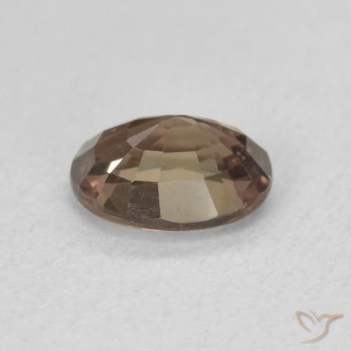 Color-Change Garnet Gemstone in 6.9 x 5.2 mm Size for Sale, Color-Change Garnet Stone in Dark Brown Color