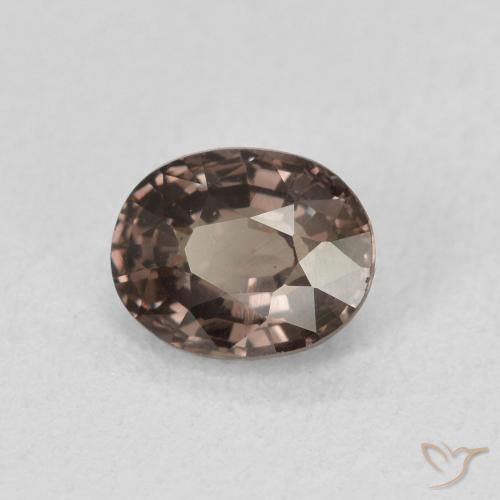 1.07 ct Brown Color-Change Garnet Stone, Natural Color-Change Garnet in Oval Facet Shape for Sale