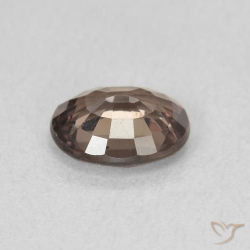 Color-Change Garnet Gemstone in 6.7 x 5.4 mm Size for Sale, Color-Change Garnet Stone in Dark Brown Color