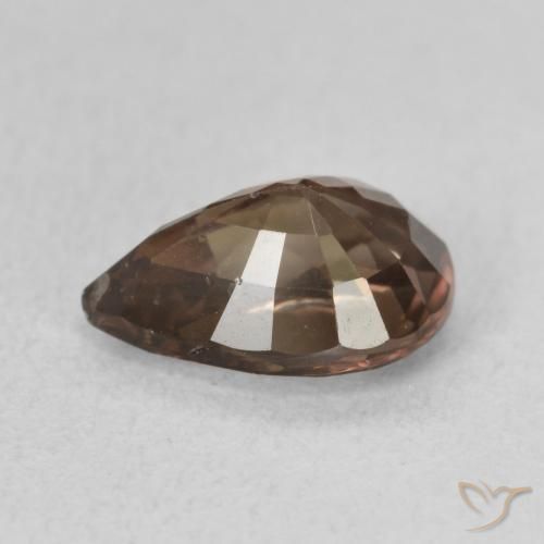 Color-Change Garnet Gemstone in 9 x 6 mm (calibrated) Size for Sale, Color-Change Garnet Stone in Medium Light Brown Color