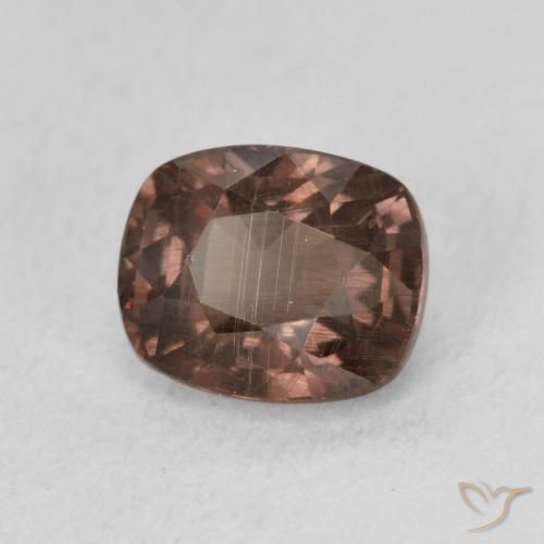 1.90 ct Brown Color-Change Garnet Stone, Natural Color-Change Garnet in Cushion-Cut Shape for Sale