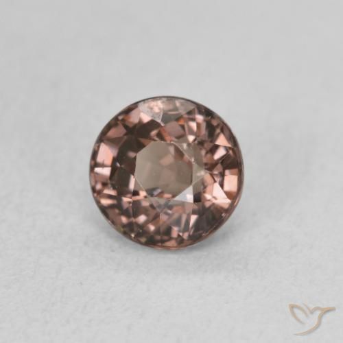 1.15 ct Brown Color-Change Garnet Stone, Natural Color-Change Garnet in Round Facet Shape for Sale
