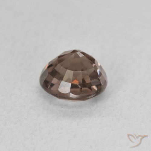 Color-Change Garnet Gemstone in 5.7 mm Size for Sale, Color-Change Garnet Stone in Medium Light Brown Color