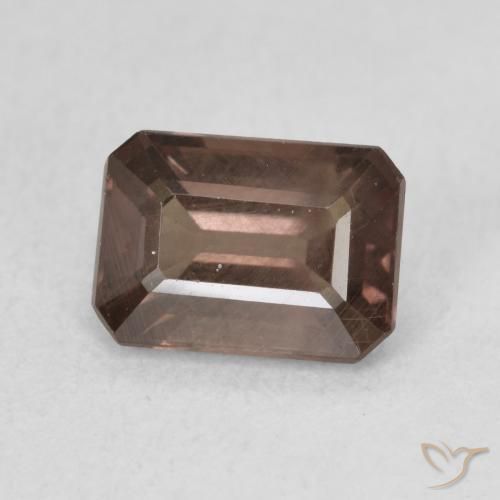 1.70 ct Brown Color-Change Garnet Stone, Natural Color-Change Garnet in Octagon Step Cut Shape for Sale