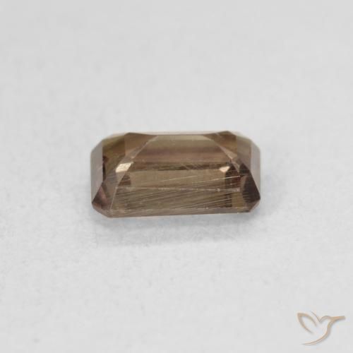 Color-Change Garnet Gemstone in 6.2 x 4.9 mm Size for Sale, Color-Change Garnet Stone in Dark Brown Color