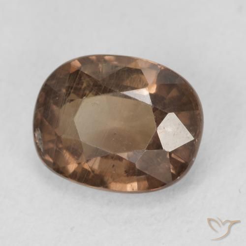 1.50 ct Brown Color-Change Garnet Stone, Natural Color-Change Garnet in Cushion-Cut Shape for Sale