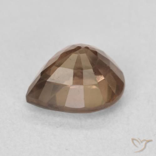 Color-Change Garnet Gemstone in 7.1 x 6 mm Size for Sale, Color-Change Garnet Stone in Dark Brown Color