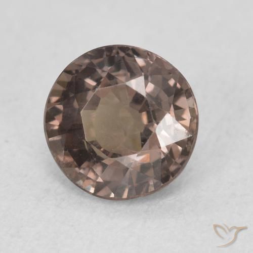 0.99 ct Brown Color-Change Garnet Stone, Natural Color-Change Garnet in Round Facet Shape for Sale
