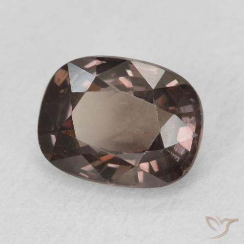 1.47 ct Brown Color-Change Garnet Stone, Natural Color-Change Garnet in Cushion-Cut Shape for Sale