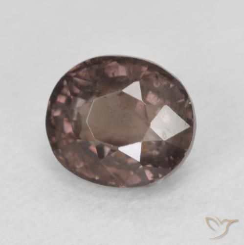 1.50 ct Brown Color-Change Garnet Stone, Natural Color-Change Garnet in Oval Facet Shape for Sale