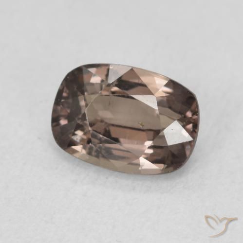 1.04 ct Brown Color-Change Garnet Stone, Natural Color-Change Garnet in Cushion-Cut Shape for Sale