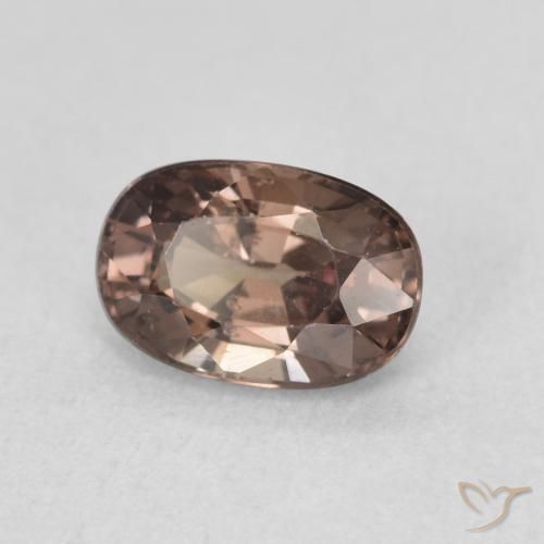 1.24 ct Brown Color-Change Garnet Stone, Natural Color-Change Garnet in Cushion-Cut Shape for Sale