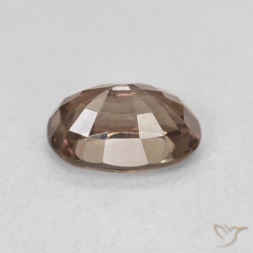 Color-Change Garnet Gemstone in 7.3 x 4.9 mm Size for Sale, Color-Change Garnet Stone in Medium Light Brown Color