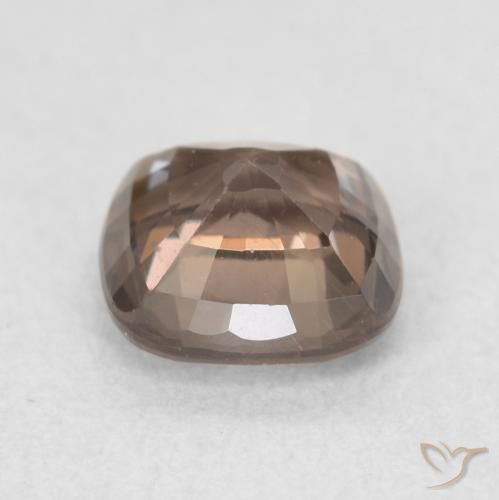 Color-Change Garnet Gemstone in 5.8 x 5.6 mm Size for Sale, Color-Change Garnet Stone in Pecan Brown Color