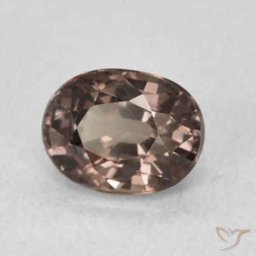 0.98 ct Brown Color-Change Garnet Stone, Natural Color-Change Garnet in Oval Facet Shape for Sale