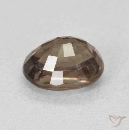 Color-Change Garnet Gemstone in 6.1 x 4.6 mm Size for Sale, Color-Change Garnet Stone in Dark Brown Color