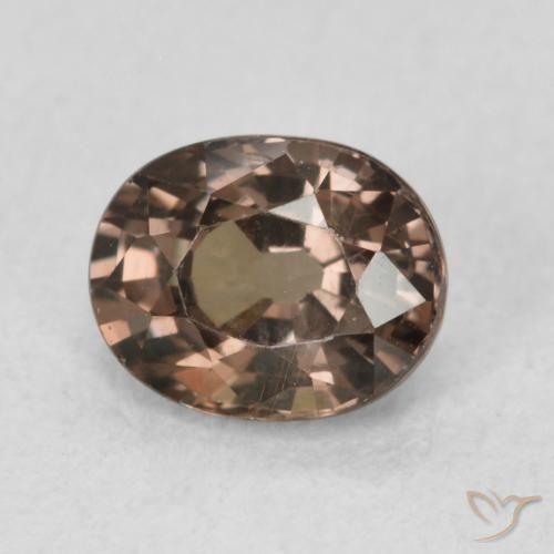 1.05 ct Brown Color-Change Garnet Stone, Natural Color-Change Garnet in Oval Facet Shape for Sale