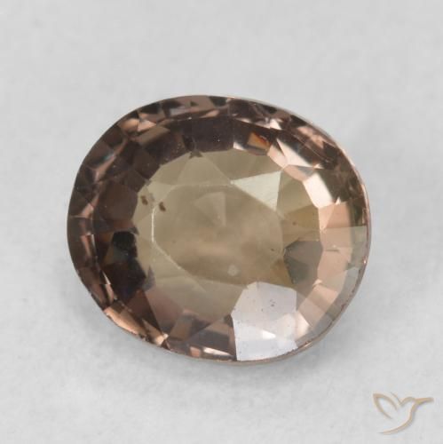 1.16 ct Brown Color-Change Garnet Stone, Natural Color-Change Garnet in Oval Facet Shape for Sale
